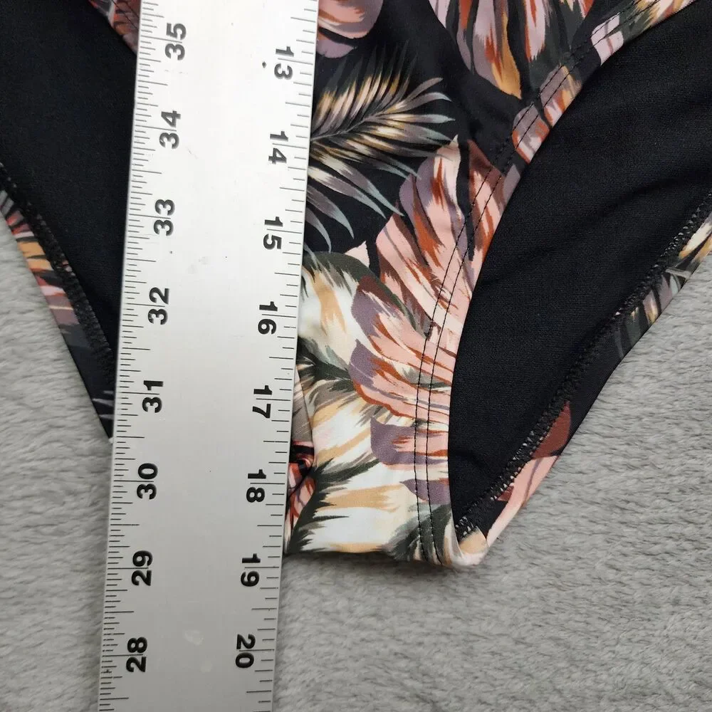 Hurley Womens S One Piece Swimsuit Floral Design NWT Beach Pool Summer Style